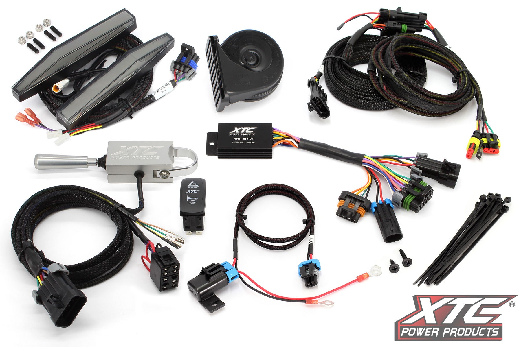 Kawasaki KRX Self-Canceling Turn Signal System with Billet Lever