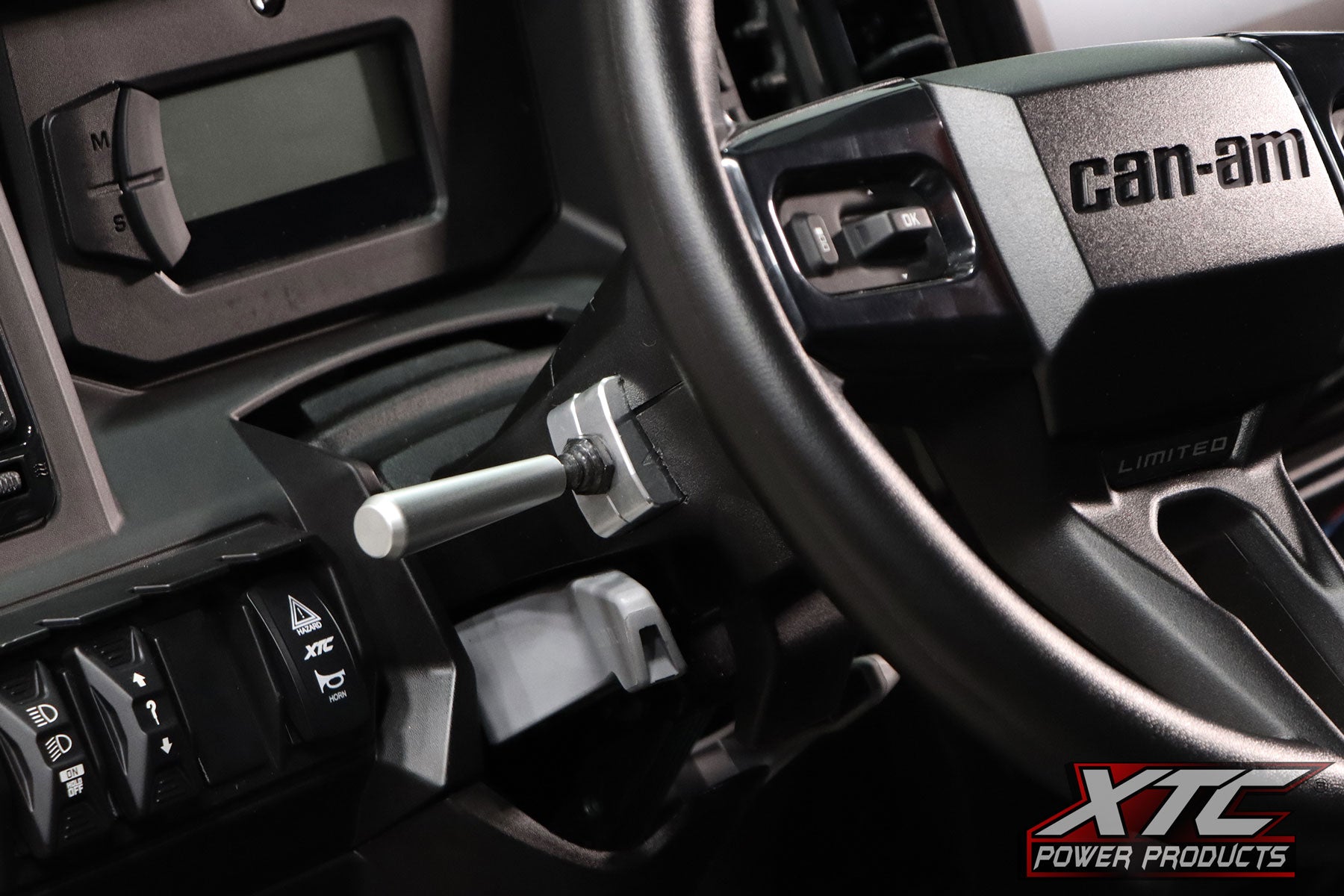 Can-Am Defender HD11 Self-Canceling Turn Signal System with Billet Lever