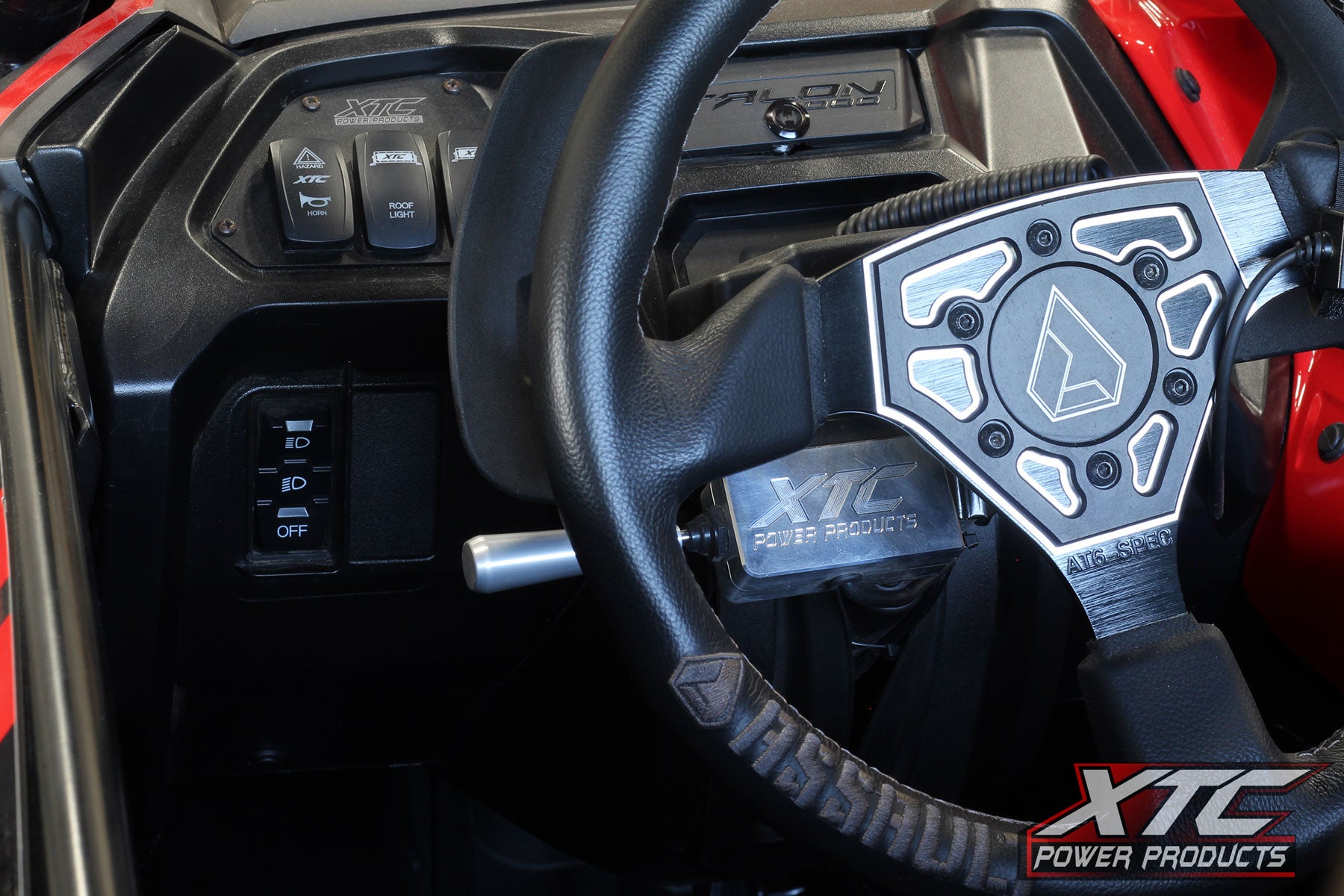 Honda Talon Self-Canceling Turn Signal System with Billet Lever