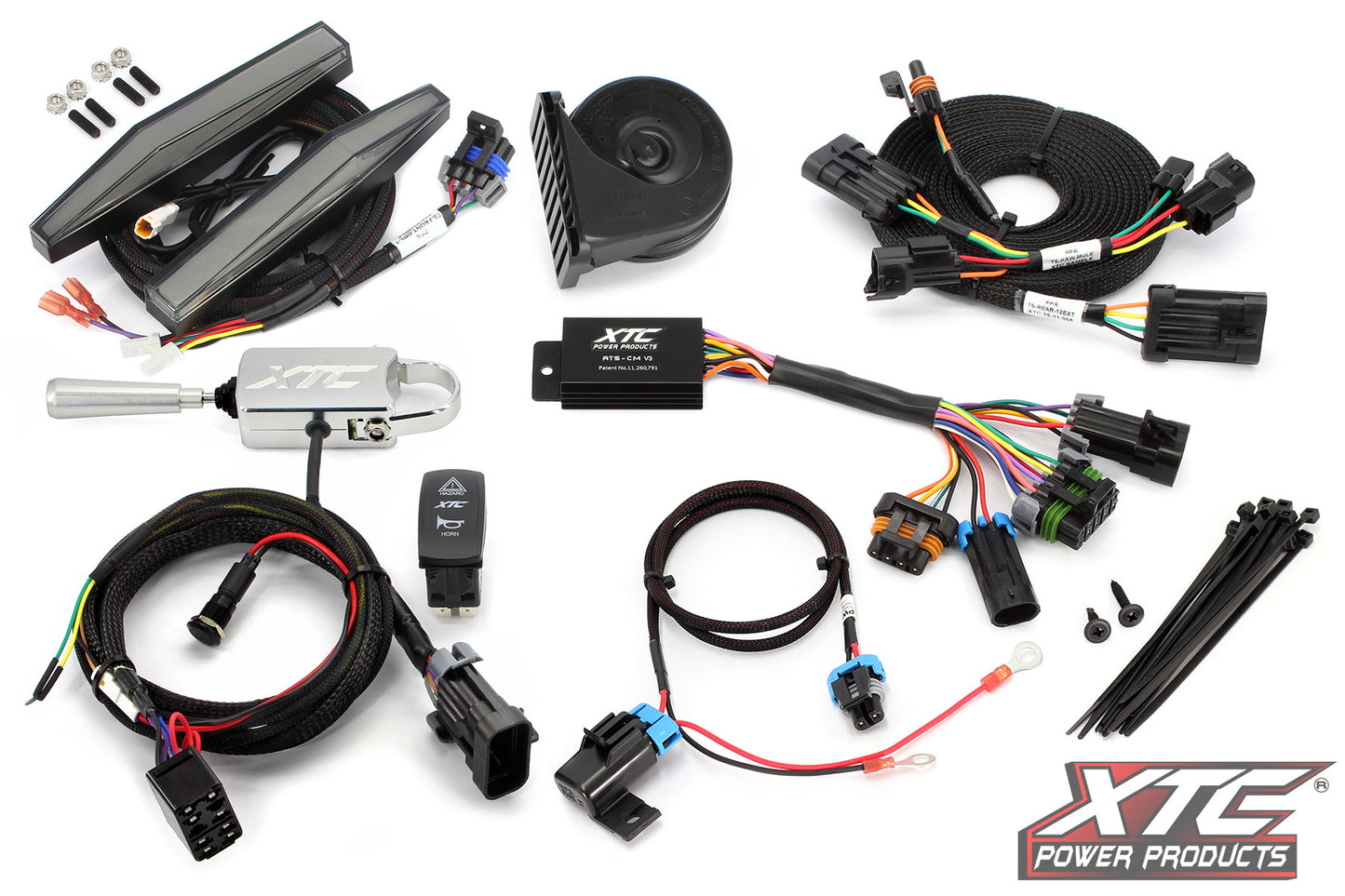Kawasaki MULE PRO Self-Canceling Turn Signal System with Billet Lever