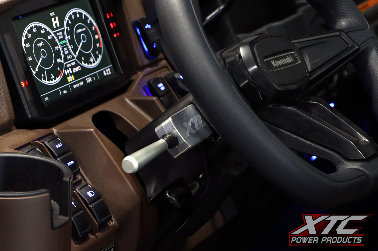 Kawasaki Ridge Self-Canceling Turn Signal System with Billet Lever