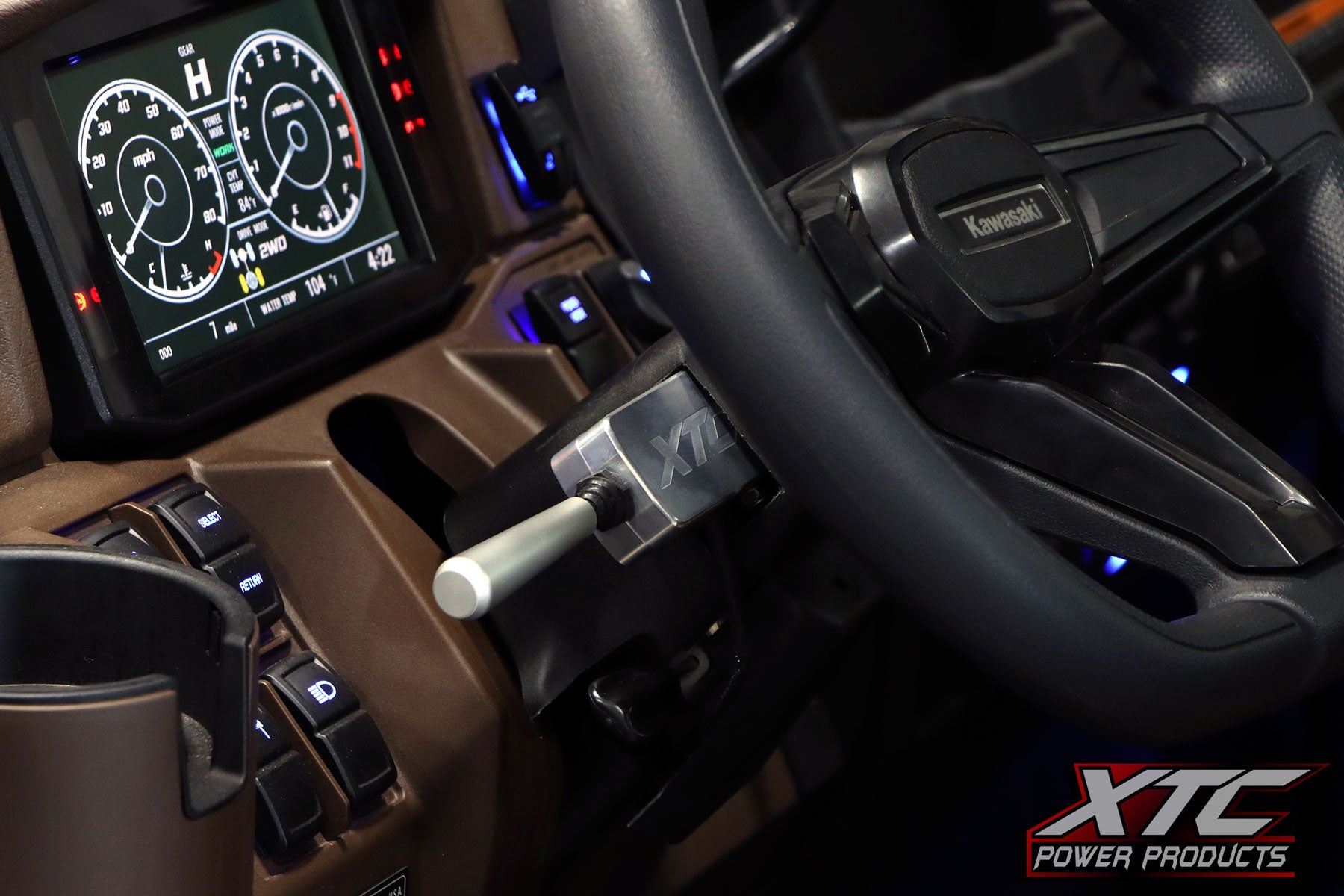 Kawasaki Ridge Self-Canceling Turn Signal System with Billet Lever