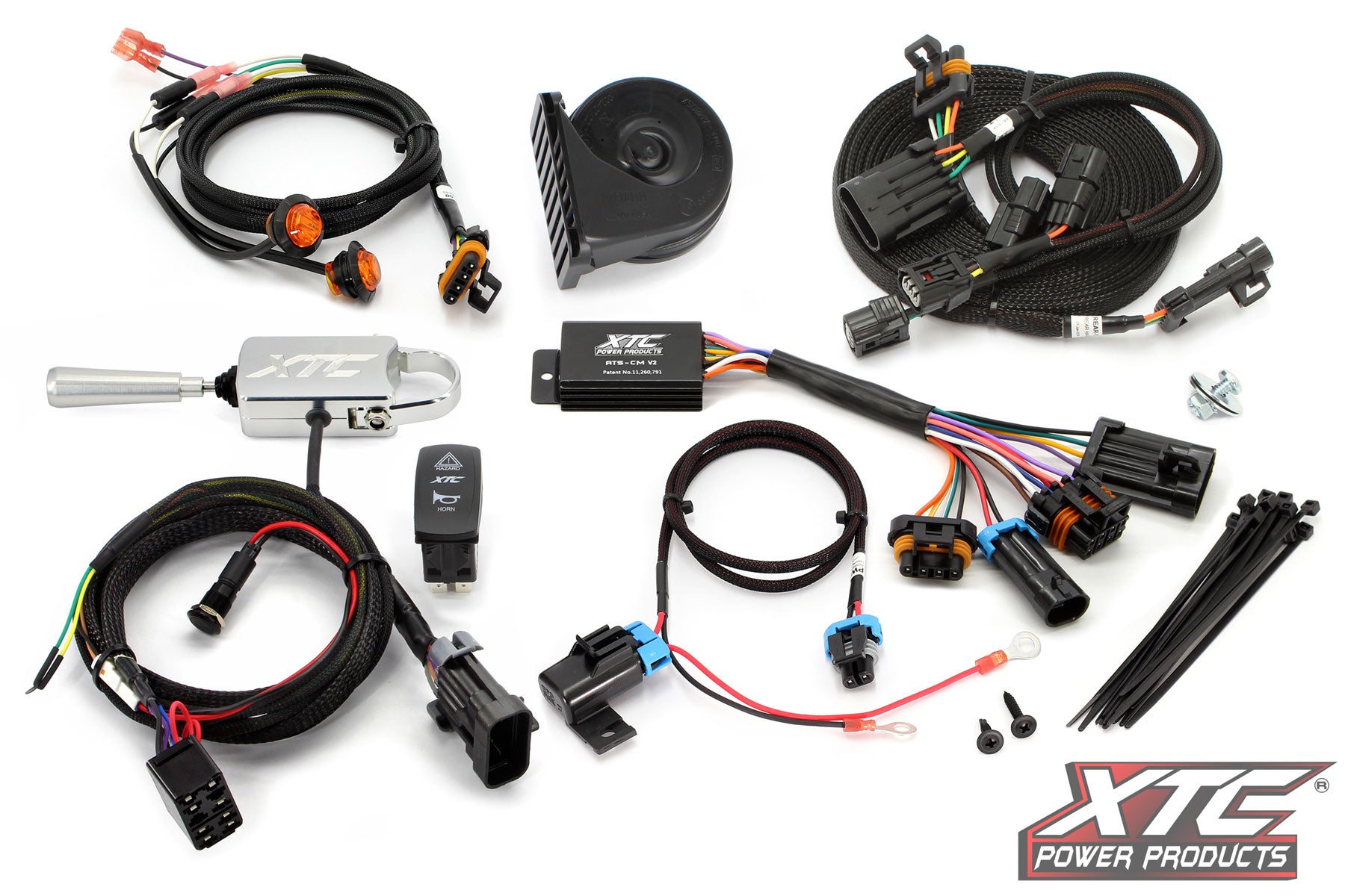 Kawasaki KRX Self-Canceling Turn Signal System with Billet Lever