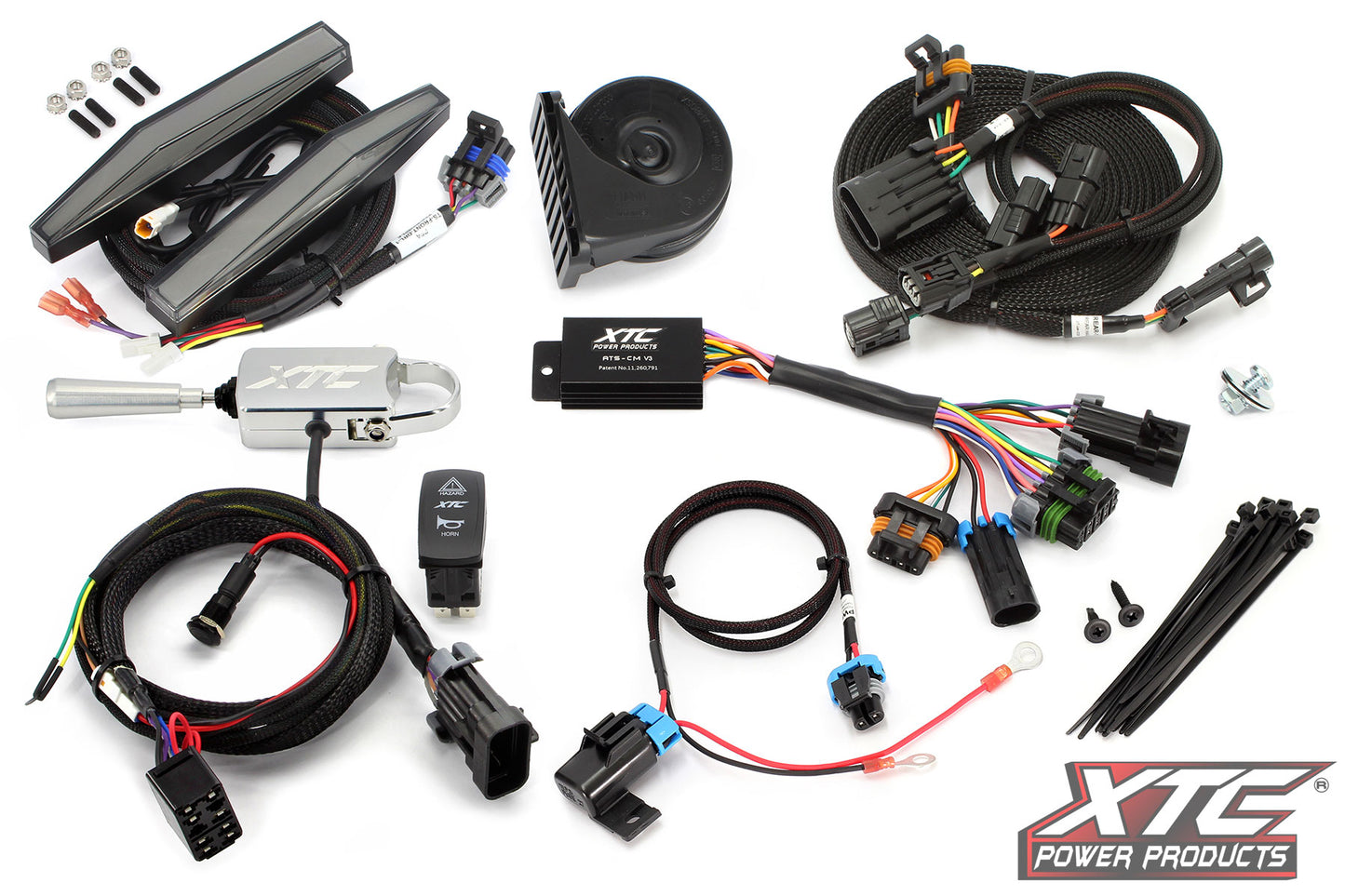 Kawasaki KRX Self-Canceling Turn Signal System with Billet Lever