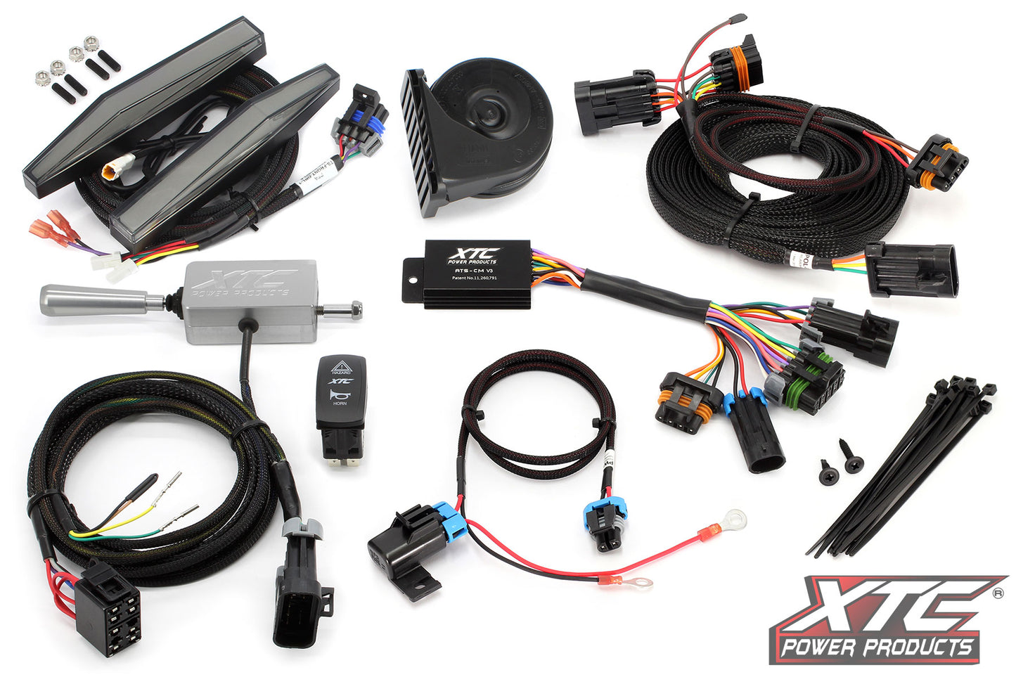 Polaris RZR Turbo S and 19+ XP 1000/Turbo Self-Canceling Turn Signal System with Billet Lever