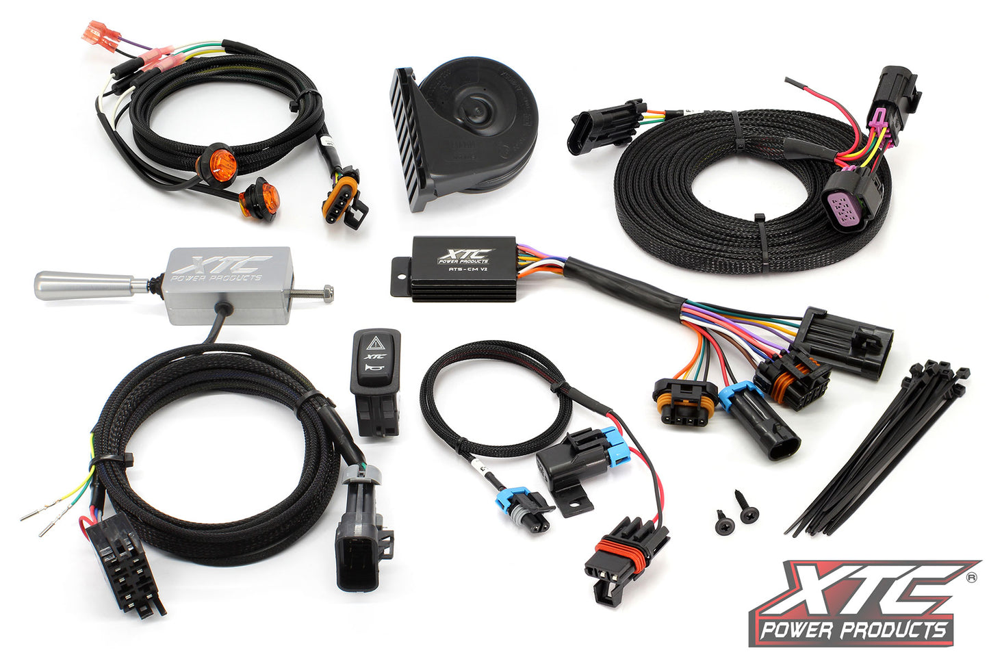 Polaris Ranger 19+ XP 1000 with Ride Command Self-Canceling Turn Signal System with Billet Lever