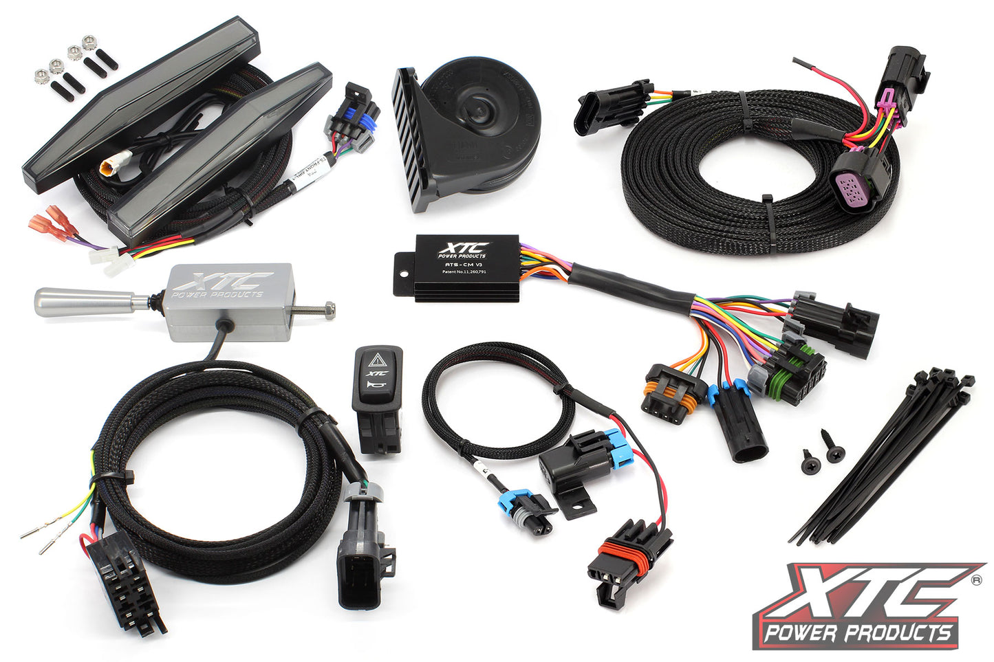 Polaris Ranger 19+ XP 1000 with Ride Command Self-Canceling Turn Signal System with Billet Lever