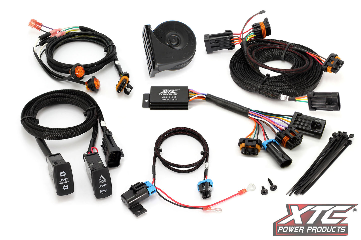 Polaris RZR Turbo S and 19+ XP 1000/Turbo Self-Canceling Turn Signal System with Horn