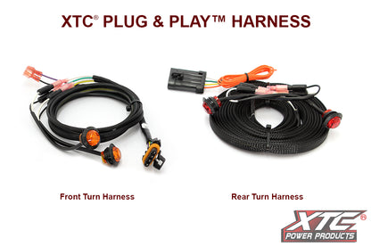 Universal Self-Canceling Turn Signal System with Horn Includes Rear Marker Lights