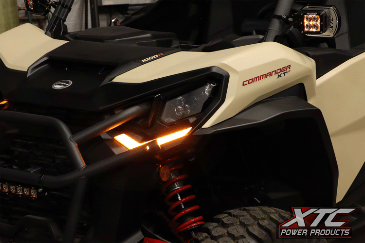 Can-Am Commander Front Turn Signature Light Set