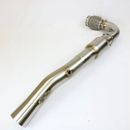 CAN AM MAVERICK X3 3" BAZOOKA RACE PIPE WITH BULLET MUFFLER EXHAUST