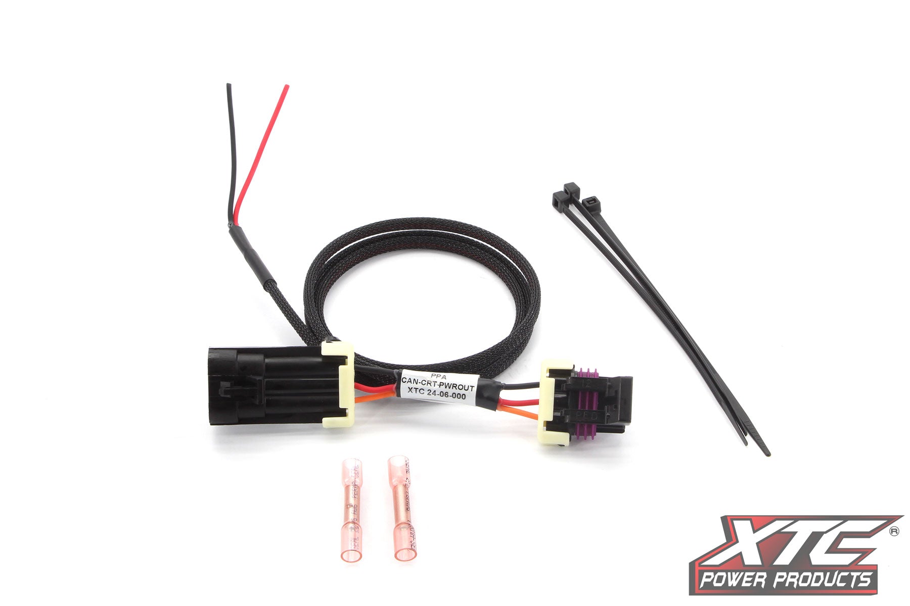 Can-Am Commander Tail Light Power Harness for License Plate and Whip Lights