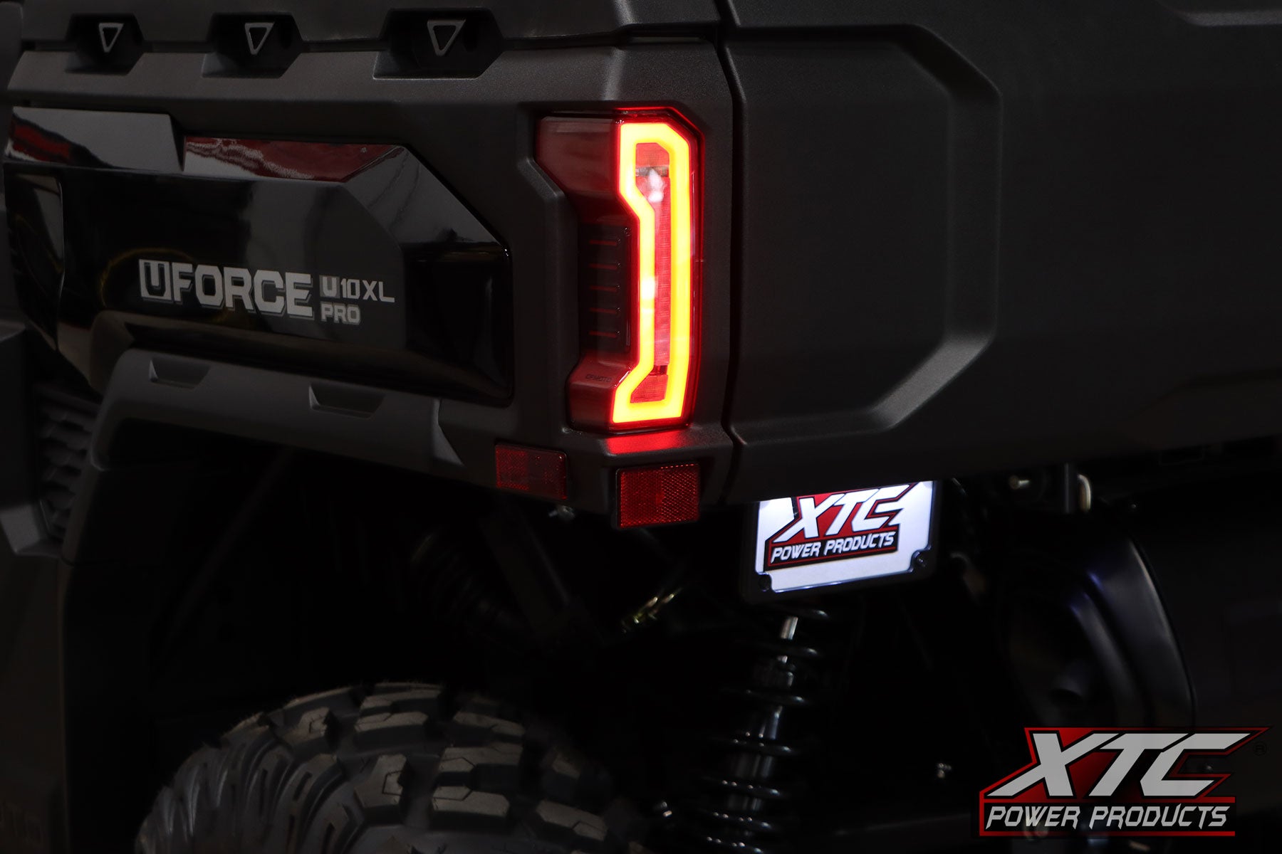 CFMOTO UFORCE U10 Pro Plug and Play LED Lit License Plate Kit
