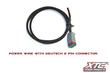 2' Power Wire with Deutsch 2 Pin Connector on one end