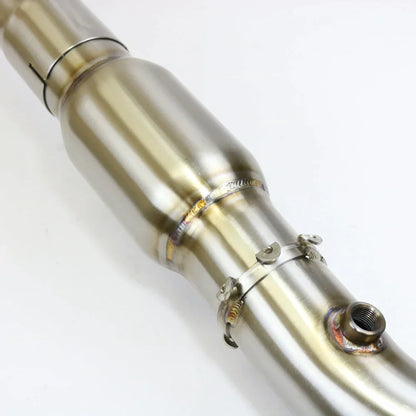 CAN AM MAVERICK X3 3" BAZOOKA RACE PIPE WITH BULLET MUFFLER EXHAUST