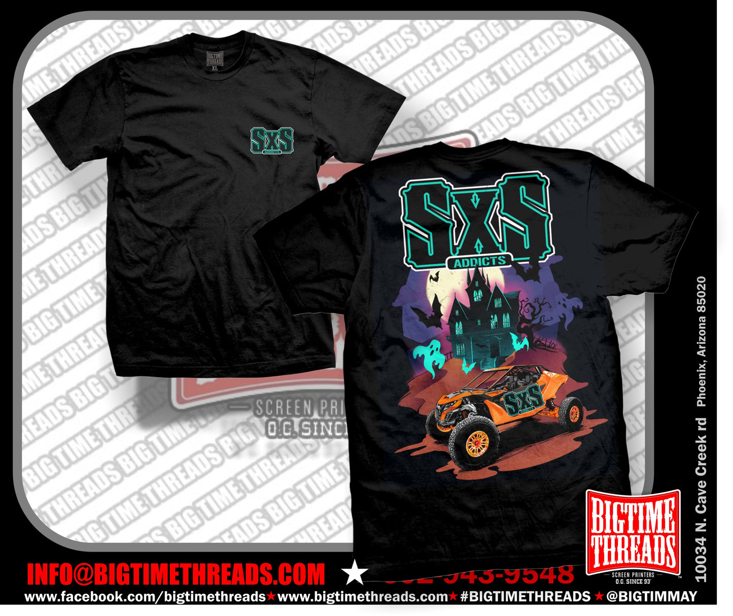 "Halloween" SXS Addicts Shirt