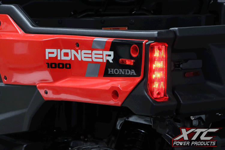 Honda Pioneer Self-Canceling Turn Signal System with Billet Lever