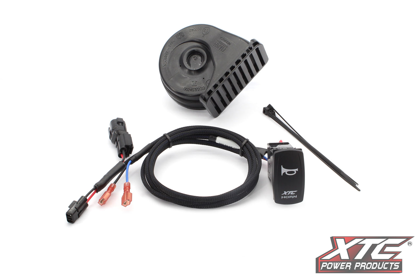 CFMOTO UFORCE U10 Pro Plug and Play Horn Kit with Blue LED Lit Rocker Switch
