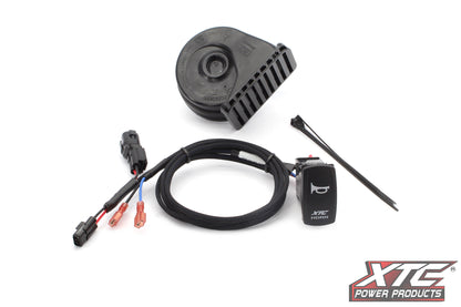 CFMOTO UFORCE U10 Pro Plug and Play Horn Kit with Blue LED Lit Rocker Switch