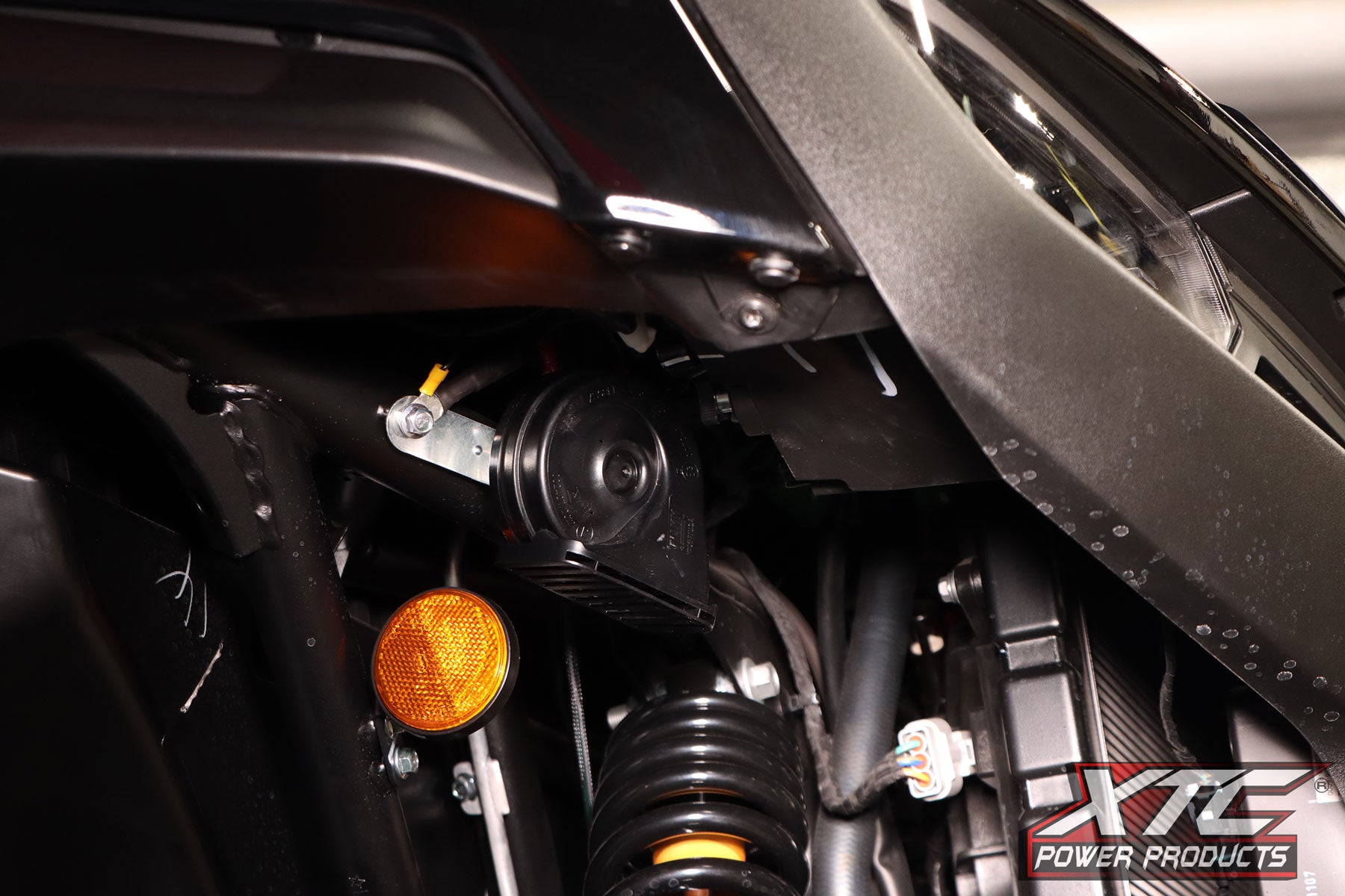 CFMOTO UFORCE U10 Pro Plug and Play Horn Kit with Blue LED Lit Rocker Switch
