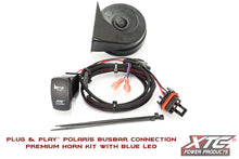 Polaris Plug and Play Busbar Horn Kit, Laser Engraved Rocker Switch with Blue LED