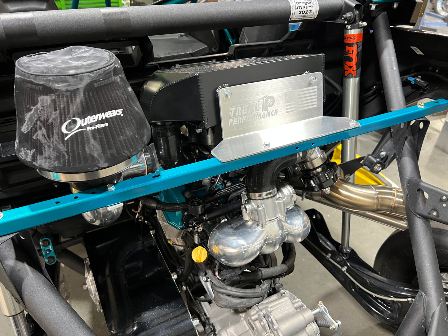 Treal Performance | 2017-2026 Can-Am X3 Bed Delete Intercooler Mount Brackets
