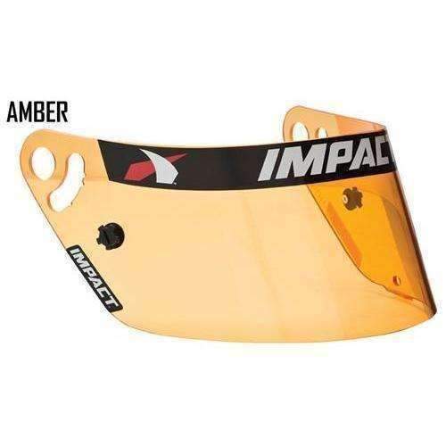Impact Racing Helmet Shield - Light Smoke