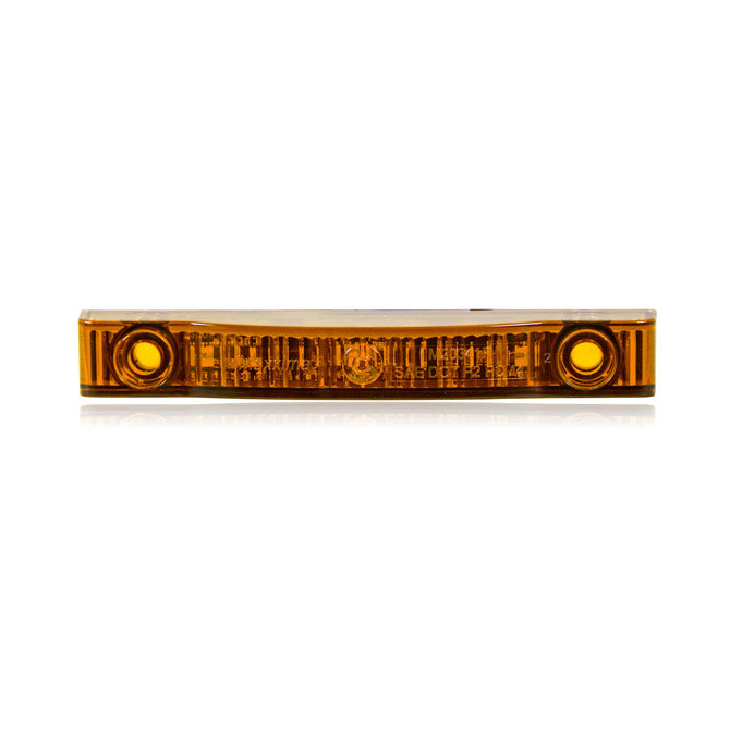 Thin Line Amber 4" 7 LED Light Strip