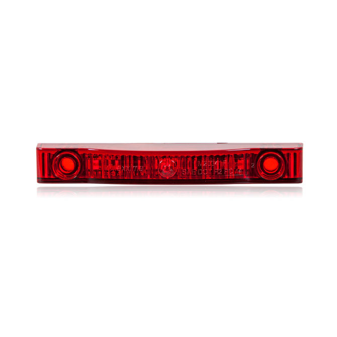 Thin Line Red 4" 7 LED Light Strip
