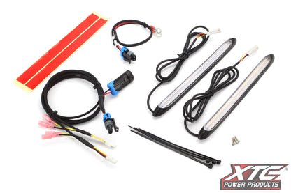 DRL Strip Lights with Amber Sequential Turn Signals