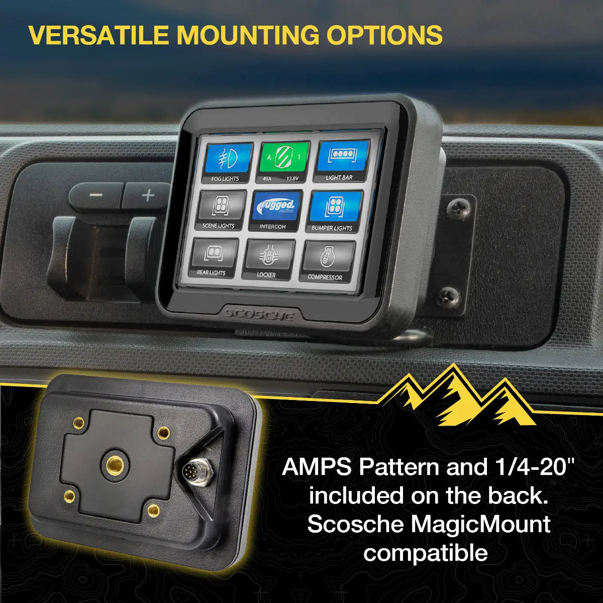 Scosche M8RIX - Power Management System with Touchscreen Control Panel - CLEARANCE