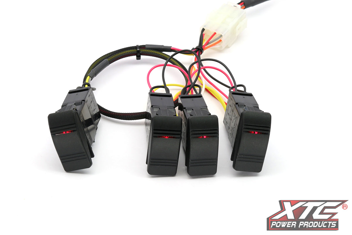 Universal Truck and Jeep 4 Switch Power Control System