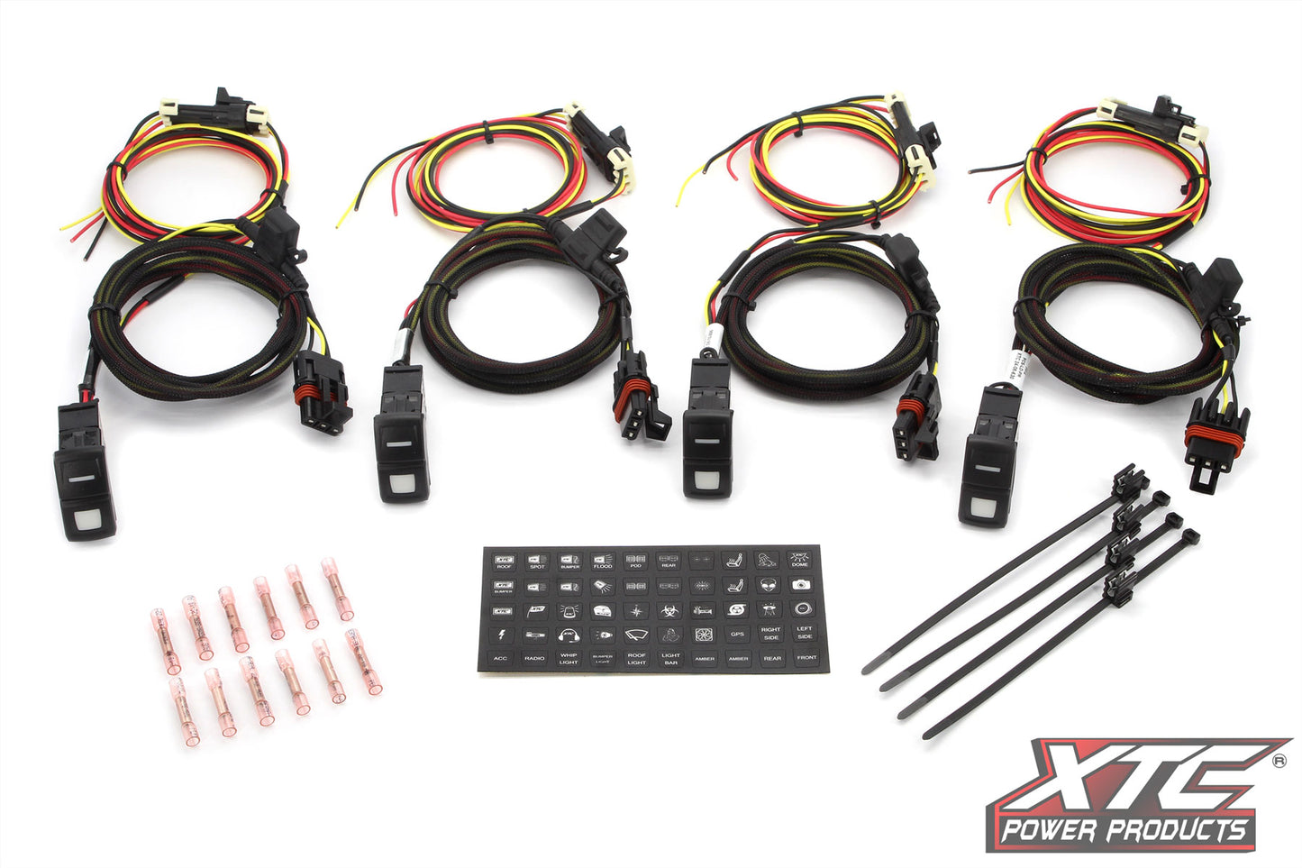 Polaris Ranger 1500 Light Duty Switch System for in Cab PULSE Busbar 4-Pack