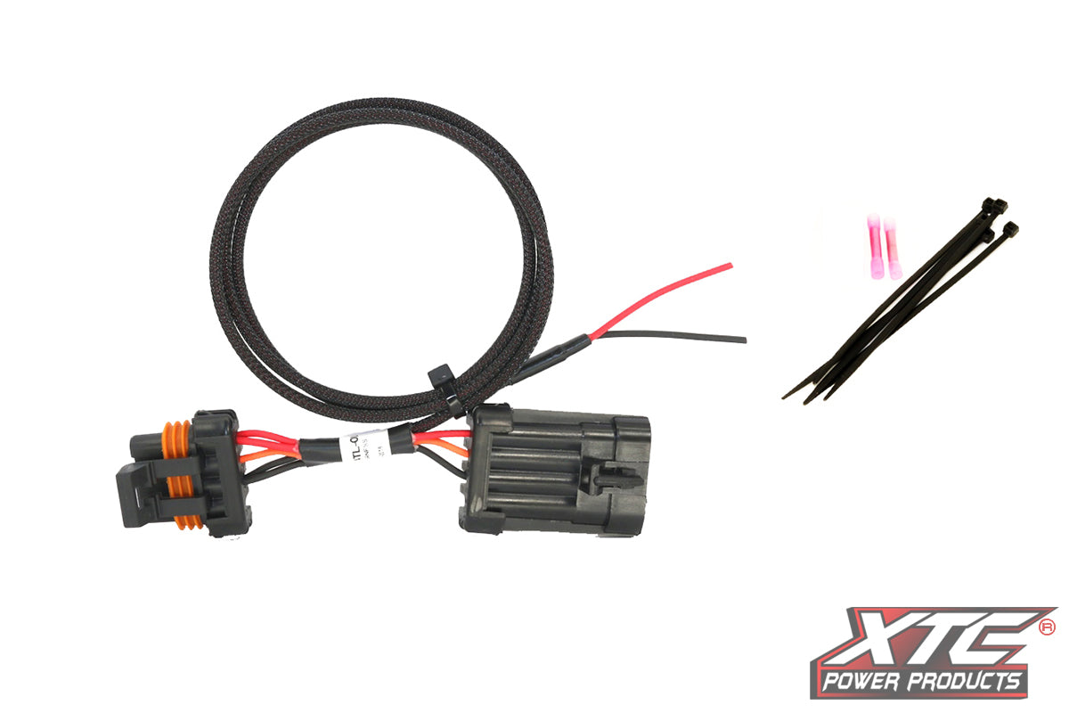 Polaris RZR XP Tail Light Power Harness for License Plate and Whip Lights