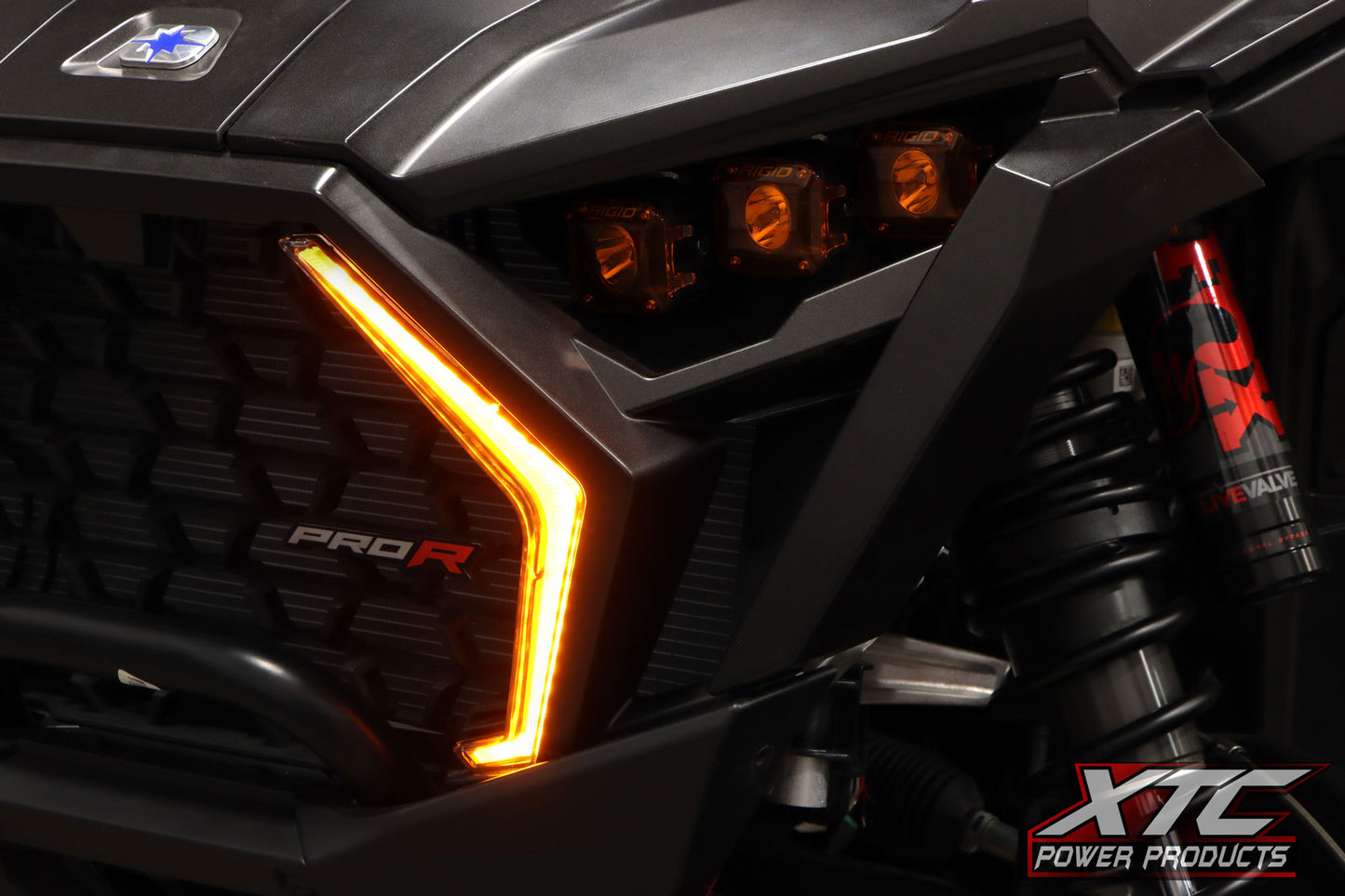 Polaris RZR Pro Front Turn Fang Light Set