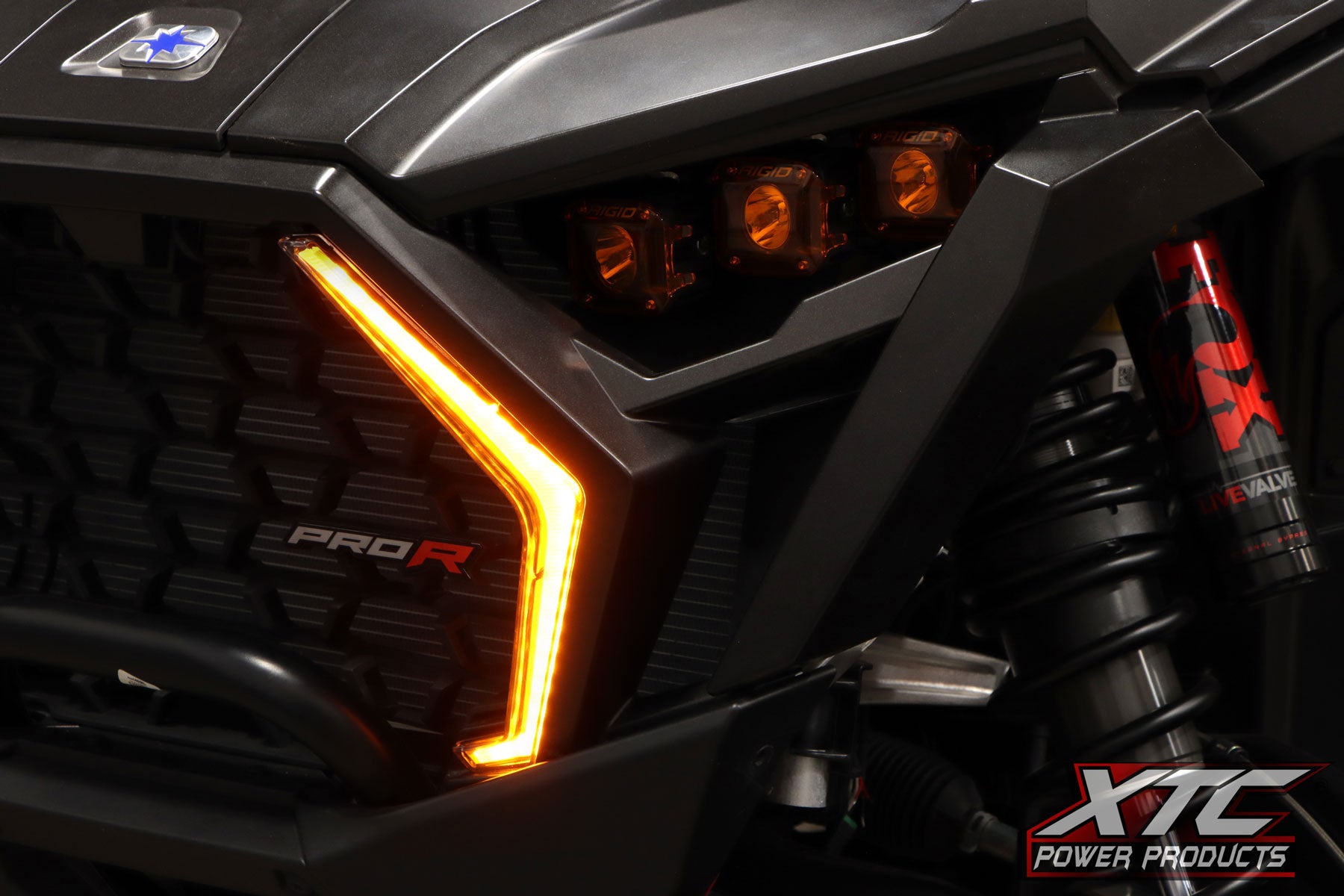 Polaris RZR Pro Front Turn Fang Light Set