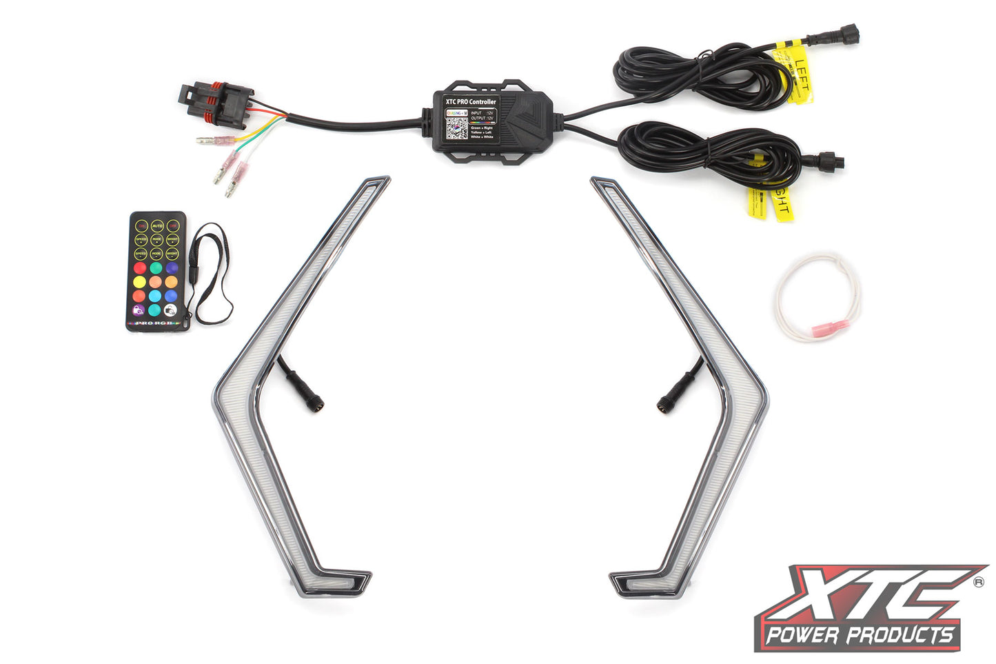 Polaris Pro RGB+W Front Signature Light Set