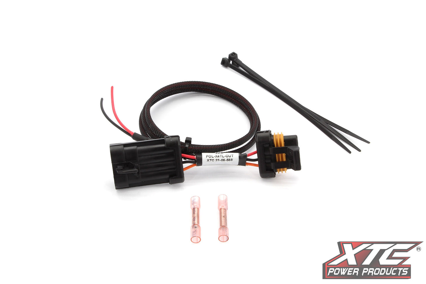 Polaris XP 1000 24+ Tail Light Power Harness for License Plate and Whip Lights