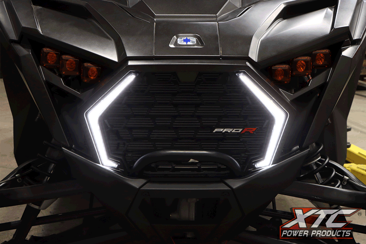 Polaris RZR Pro Front Turn Fang Light Set