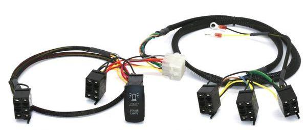 Polaris RZR 2019+ and Turbo S Plug and Play 6 Switch Power Control System (Strobe Available)