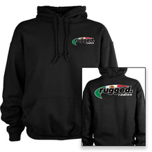 Rugged Radios MEXICAN FLAG Pullover Hoodie - Black - SM