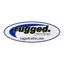 3  Metal Rugged Radios Embossed Badge