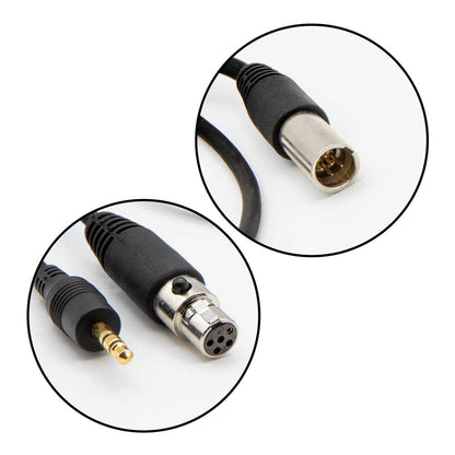 Adapter for Scanner to 5-pin Car Harness Headset or Intercom