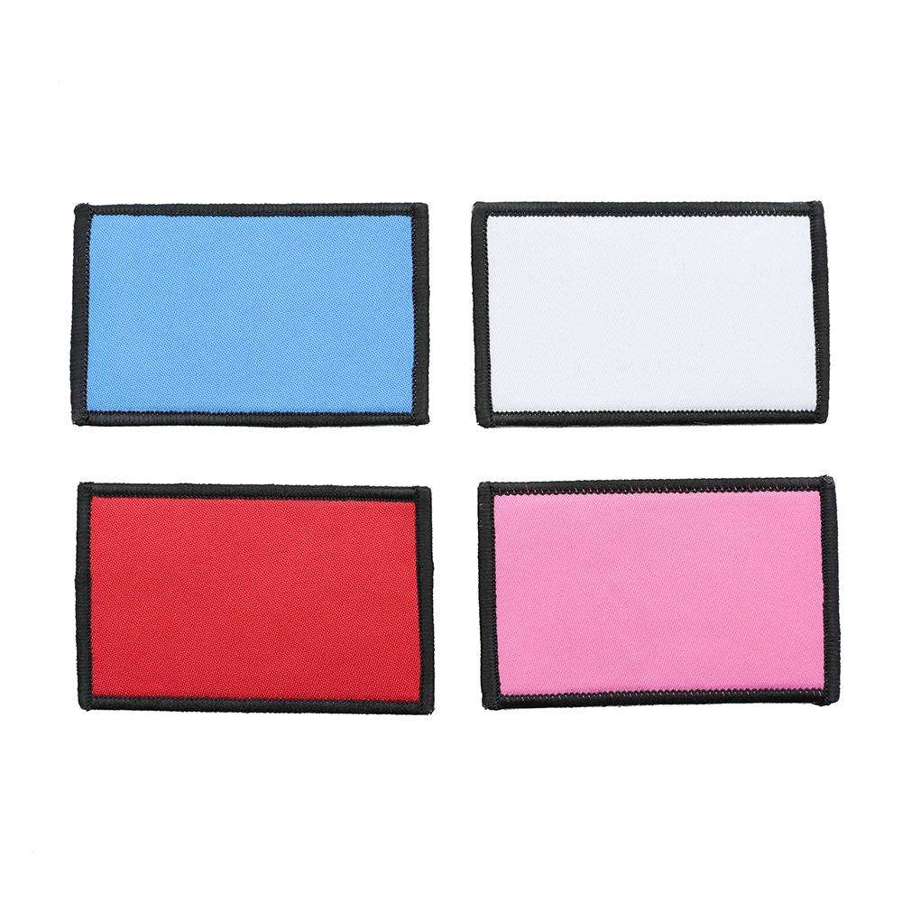 Blank Morale Patch Kit: White Blue Red & Pink Patches