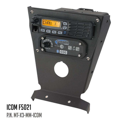 Can-Am X3 Multi Mount Kit for Rugged UTV Intercoms and Radios - Rugged RDM