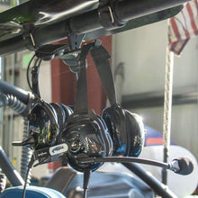 Dual Headset Hanger with Bar Mount - 2  Inches Tube Diameter