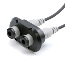 Dual Headset / Helmet Jack Flush Mount - Offroad