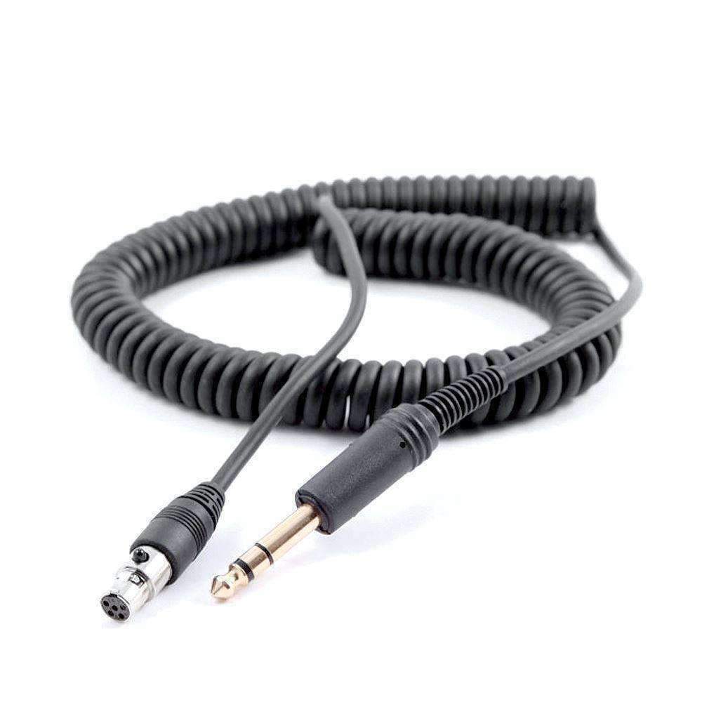 Fire Truck Intercom Headset Coil Cord for 1/4  Style Jacks