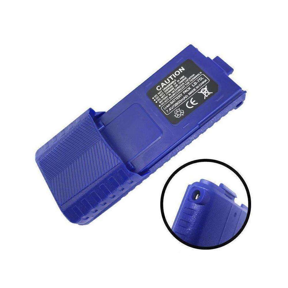 GO FURTHER BUNDLE - for V3 and RH5R Handheld Radios - Long Range Antenna  XL Battery  and USB Charging Cable