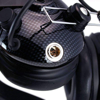 H42 Behind the Head (BTH) Headset for 2-Way Radios - Carbon Fiber